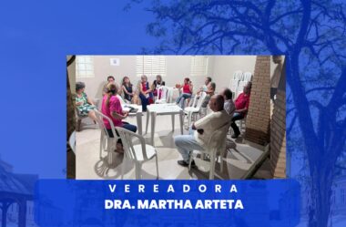 Vereadora Dra Martha recebe a comunidade de Fronteira MG no dia da sua diplomação